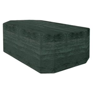 Garland 6 Seater Rectangular Furniture Set Cover Green