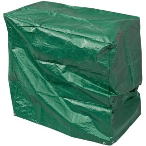 Draper Barbecue Cover (1500 x 1000 x 1250mm) - Green